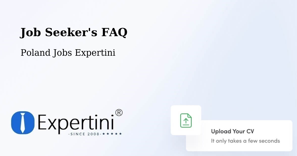 Job Seeker FAQ – Gniezno - Poland Jobs Expertini